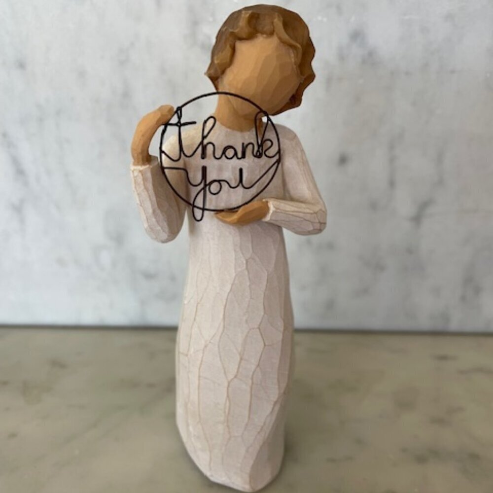 WILLOW TREE Thank You Figurine 2005
